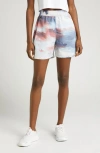 Nike Women's  Acg High-waisted Shorts In Light Armory Blue/ White