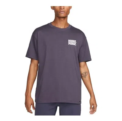 Nike Acg Hike T-shirt 'gridiron' In Purple