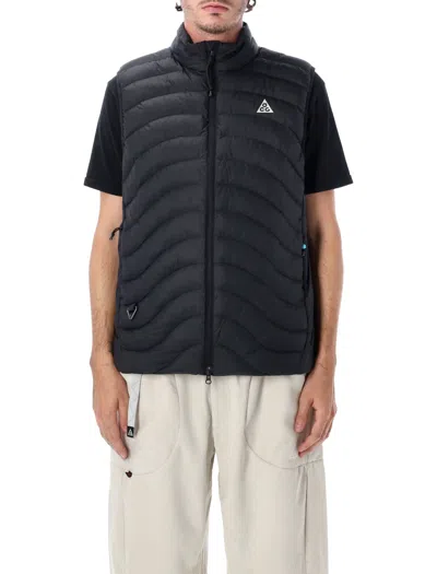 Nike Acg Lava Flow Gilet In Black
