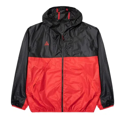 Pre-owned Nike Acg Lightweight Jacket 'university Red/black'