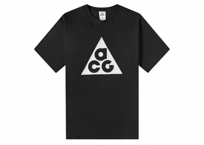 Pre-owned Nike Acg Logo T-shirt In Black