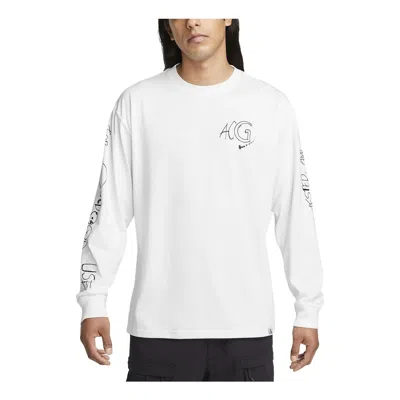 Nike Acg Long-sleeve Logo T-shirt 'white'