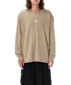 Nike Acg Long Sleeve T-shirt In Beige