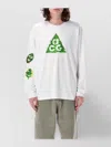 Nike Acg Printed Jersey T-shirt In Neutrals