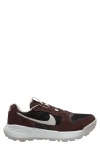 Nike Acg Lowcate Hiking Sneaker In Earth/ Light Iron Ore/ Black