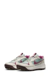 Nike Acg Lowcate Hiking Sneaker In Mica Green/rosewood/bone