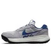 Nike Acg Lowcate Suede- And Rubber-trimmed Mesh Sneakers In Gray