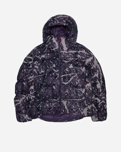 Nike Acg "lunar Lake" Primaloft®  Therma-fit Adv Loose Hooded Jacket In Purple