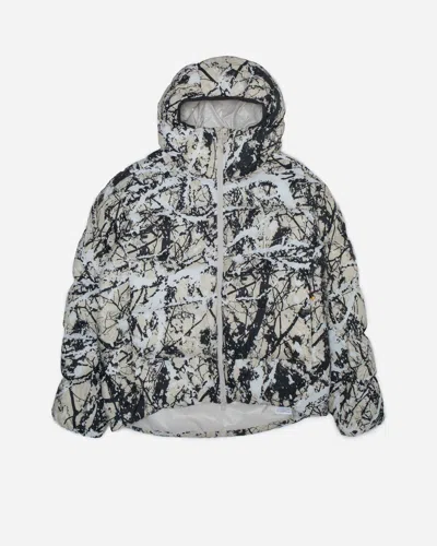 Nike Acg "lunar Lake" Primaloft® Therma-fit Adv Loose Hooded Jacket In White