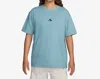 Nike Acg Lungs Crew Neck T-shirt In Denim Turquoise In Blue