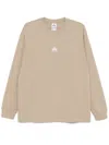 Nike Men's  Acg "lungs" Long-sleeve T-shirt In Brown