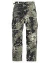 Nike Men's  Acg "smith Summit" Allover Print Cargo Pants In Green