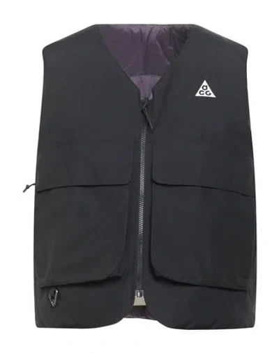 Nike Acg Man Vest Black Size M Polyester