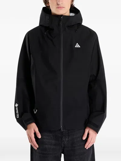 Nike Acg Misery Ridge Hooded Jacket In Black