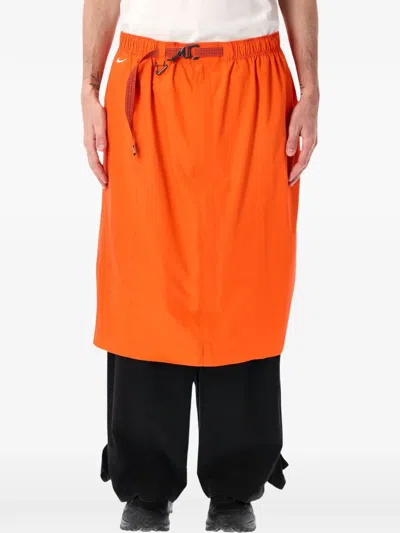 Nike Acg Morpho Skirt In Orange
