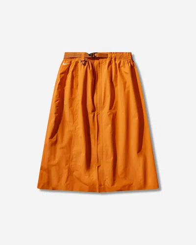 Nike Acg Morpho Storm-fit Adv Wrap Skirt Safety Orange