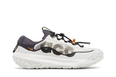 Pre-owned Nike Acg Mountain Fly 2 Low 'white Bright Mandarin' Dv7903-001