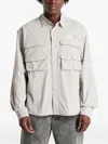 Nike Acg "orb Weaver" Long-sleeve Shirt In Gray