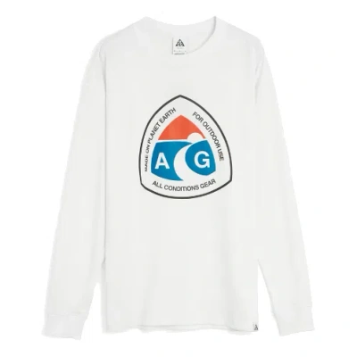 Nike Acg Outdoor Sign Long-sleeve Shirt 'white'