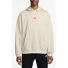 Nike Acg Oversize Water Repellent Therma-fit Fleece Hoodie In Light Ore Wood Brown