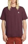 Nike Acg Performance T-shirt In Night Maroon