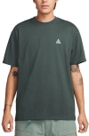Nike Acg Performance T-shirt In Vintage Green