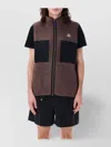 Nike Acg Arctic Wolf High Pile Fleece Vest In Baroque Brown/black