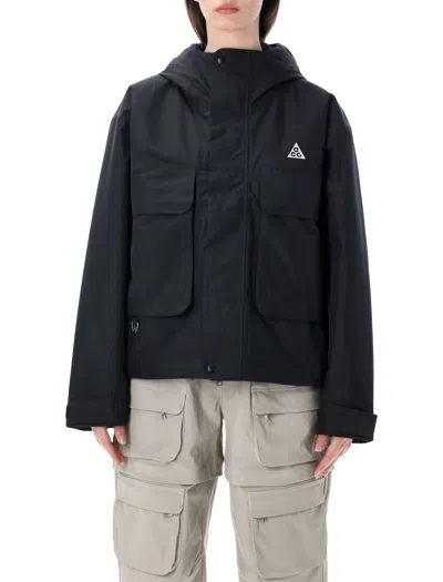 Nike Acg Polyamide Technical Ski Jacket Size L In Black