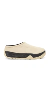Nike Beige Acg Rufus Loafers In Limestone & Black