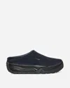Nike Acg Rufus Leather-trimmed Suede Slip-on Sneakers In Black