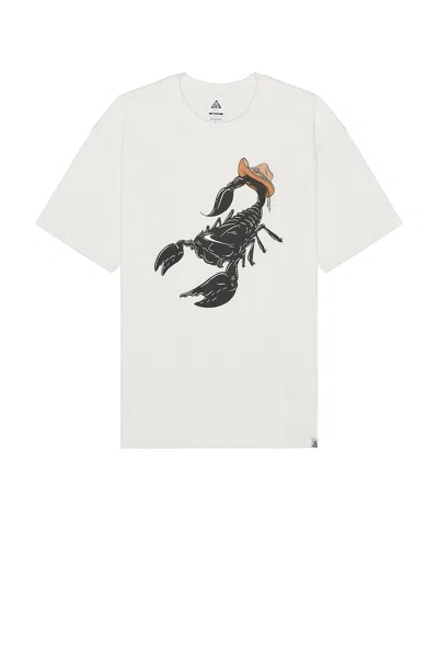 Nike Acg Printed Dri-fit T-shirt In White