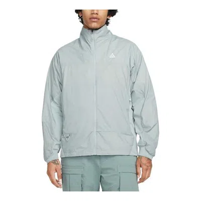 Nike Acg Sierra Light Jacket 'mica Green Light Silver' In Metallic