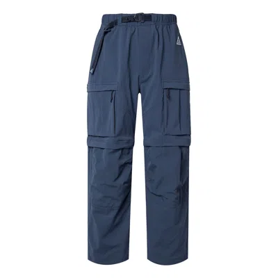 Nike Acg Smith Summit Cargo Pants Asia Sizing 'thunder Blue'