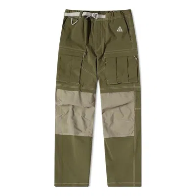 Nike Acg Smith Summit Cargo Pants 'medium Olive' In Green