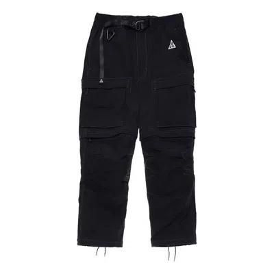 Nike Acg Smith Summit Cargo Pocket Bundle Feet Breathable Casual Long Pants Black