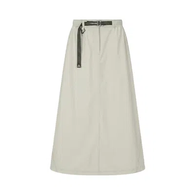 Pre-owned Nike Acg Smith Summit Skirt 'sea Glass/mineral Slate/summit White' | Women's Size M