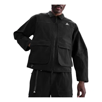 Nike Men's  Acg "smith Summit" Uv Jacket In Black