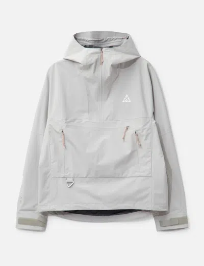 Nike Acg Storm Fit Advanced Cascade Rains Jacket In Gray