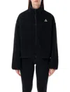 Nike Acg Therma-fit Adv Black Fleece Jacket In Black