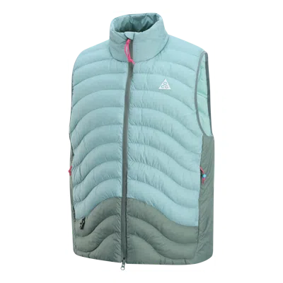 Nike Men's  Acg "lava Flow" Therma-fit Adv Vest In Blue