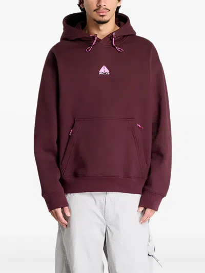 Nike Acg Therma-fit Hoodie In Red