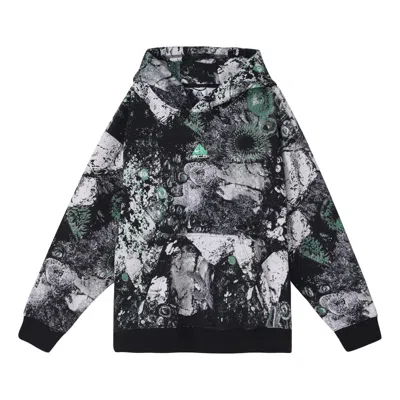 NIKE NIKE ACG THERMA-FIT TUFF FLEECE PULLOVER HOODIE 'ASHEN SLATE BLACK SUMMIT WHITE'