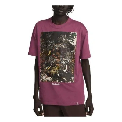 Nike Acg Tidal Pool T-shirt 'rosewood' In Pink