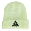 Nike Acg Triangle Logo Woolen Beanie 'barely Volt Black' In Green