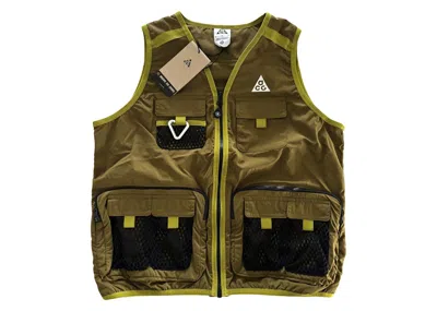 Pre-owned Nike Acg Utility Gilet Vest In Green