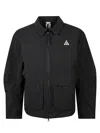 Nike Acg Smith Summit Long Sleeve Overshirt In Black