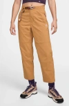 Nike Women's  Acg "uv Hike" Mid-rise Pants In Flax/ Summit White