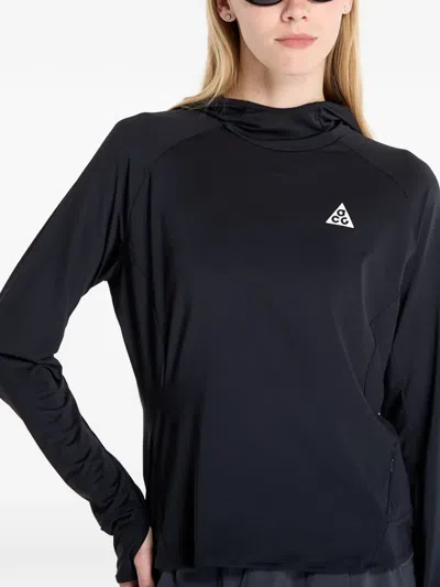 Nike Acg Uv-resistant Hoodie In Black