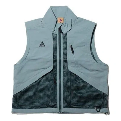 Nike Acg Vest 'aviator Grey Deep Jungle' In Blue