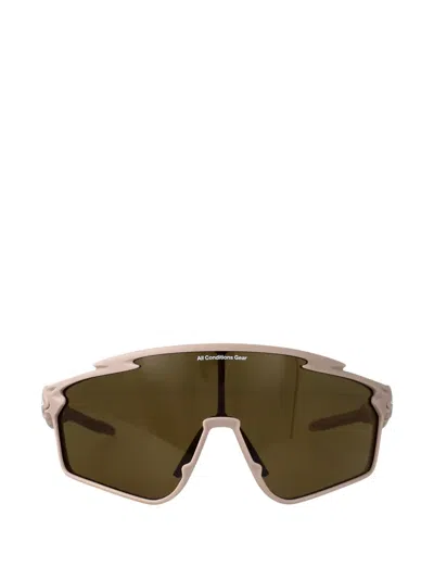 Nike Acg Vista Geometric-frame Sunglasses In Neutral